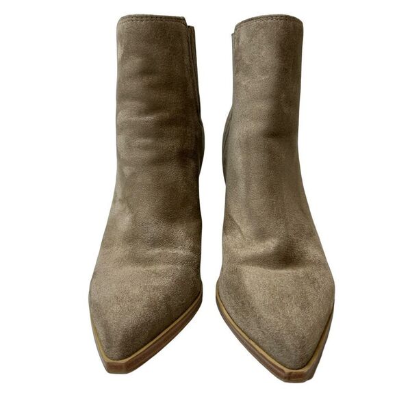 Nine West Orleeh Women's Block Heel Ankle Boots Tan Taupe Size 8.5 - Picture 12 of 15